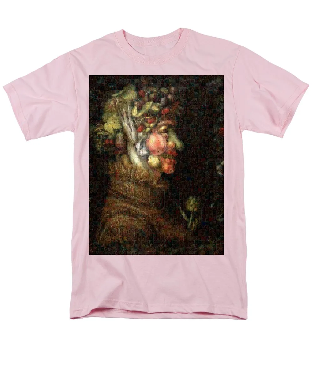 Tribute to Arcimboldo - 2 - Men's T-Shirt  (Regular Fit)