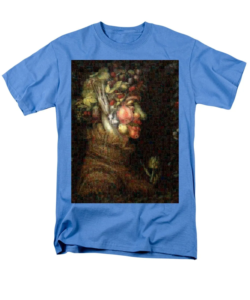 Tribute to Arcimboldo - 2 - Men's T-Shirt  (Regular Fit)