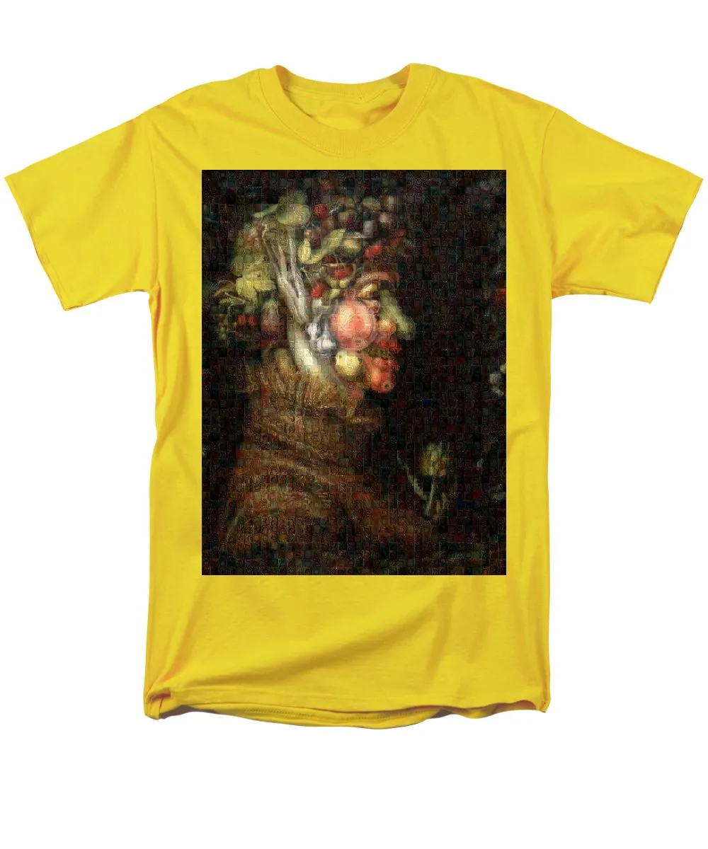 Tribute to Arcimboldo - 2 - Men's T-Shirt  (Regular Fit)