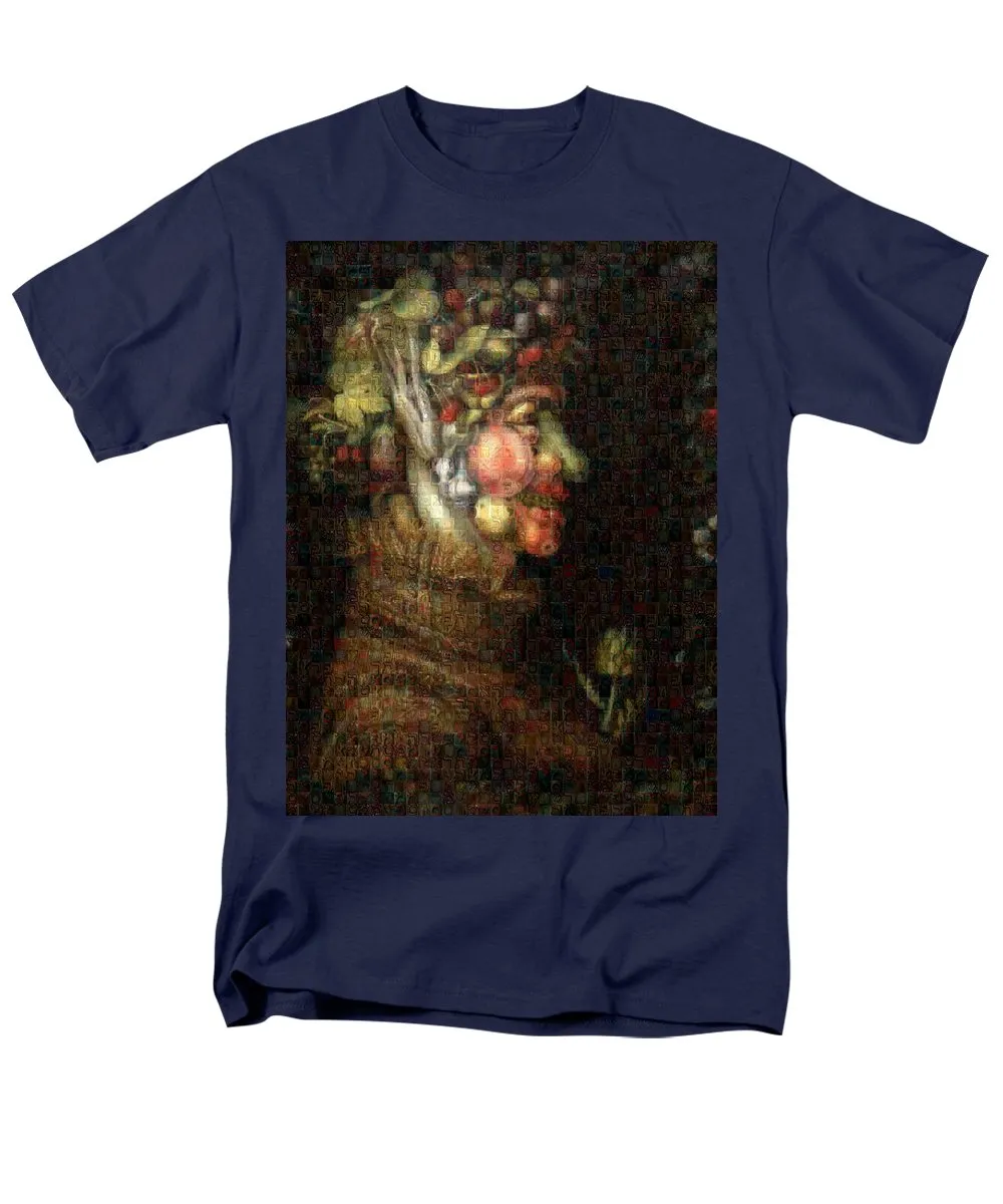 Tribute to Arcimboldo - 2 - Men's T-Shirt  (Regular Fit)