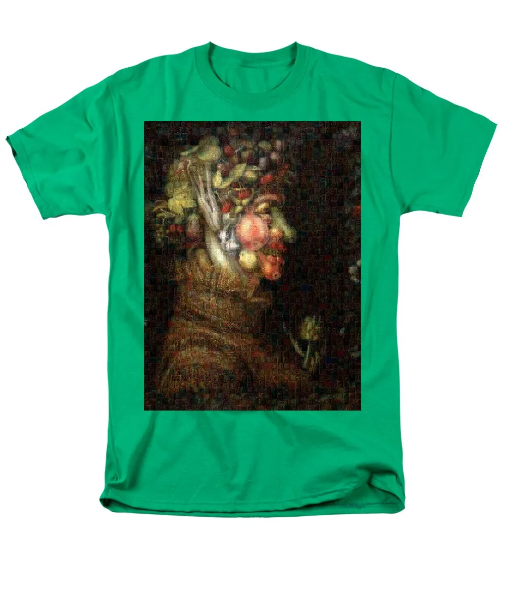 Tribute to Arcimboldo - 2 - Men's T-Shirt  (Regular Fit)