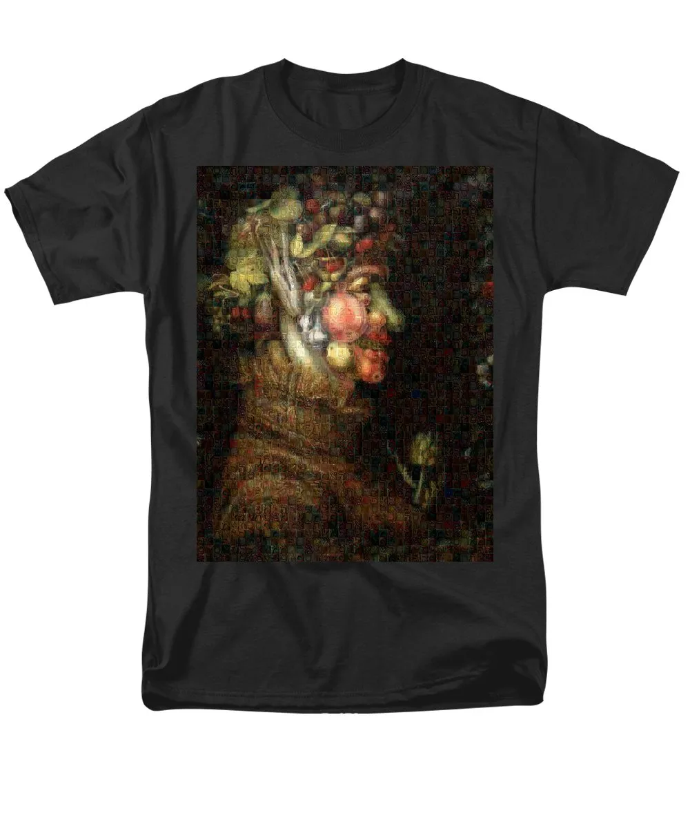 Tribute to Arcimboldo - 2 - Men's T-Shirt  (Regular Fit)