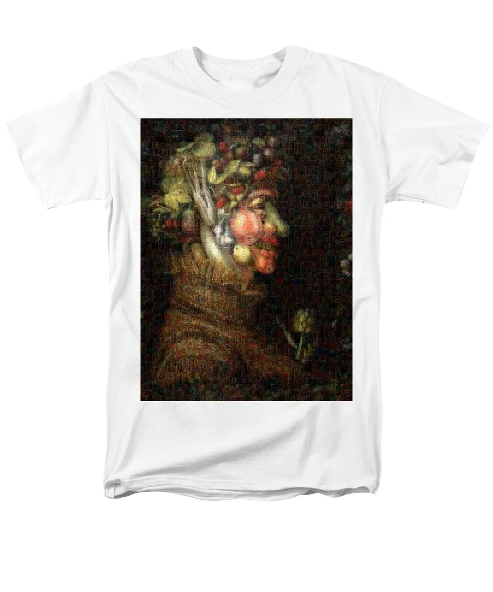 Tribute to Arcimboldo - 2 - Men's T-Shirt  (Regular Fit)