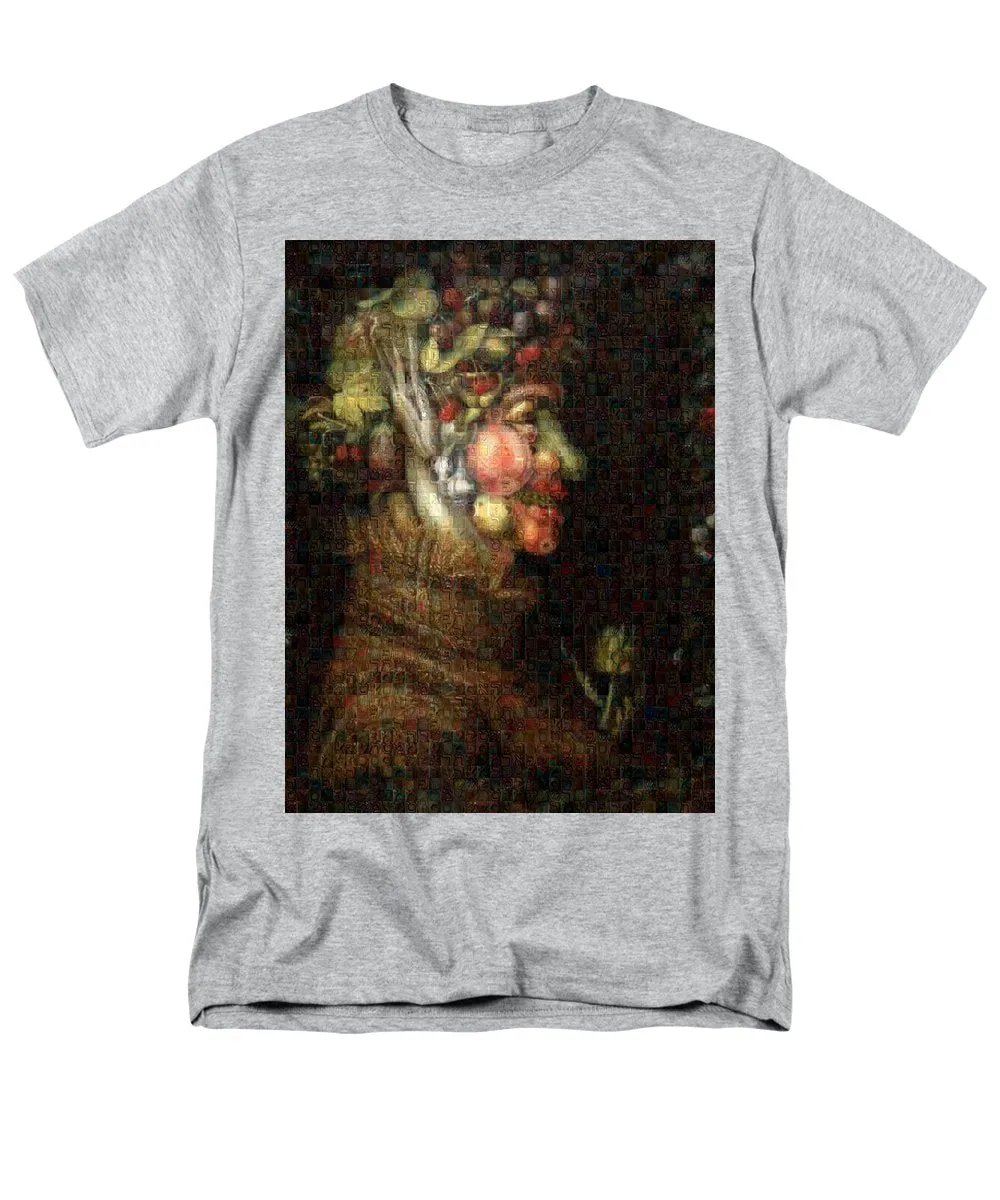 Tribute to Arcimboldo - 2 - Men's T-Shirt  (Regular Fit)