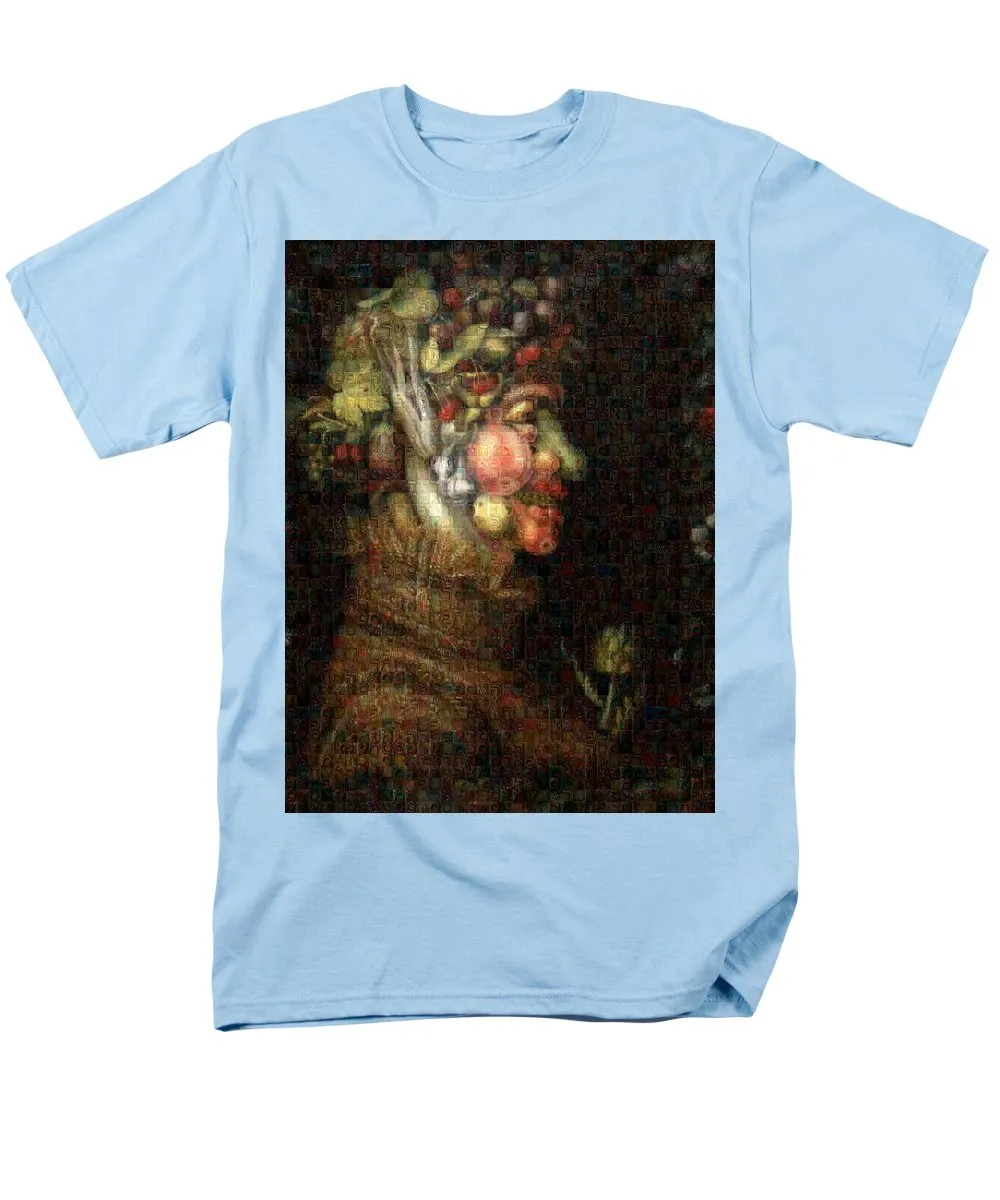 Tribute to Arcimboldo - 2 - Men's T-Shirt  (Regular Fit)