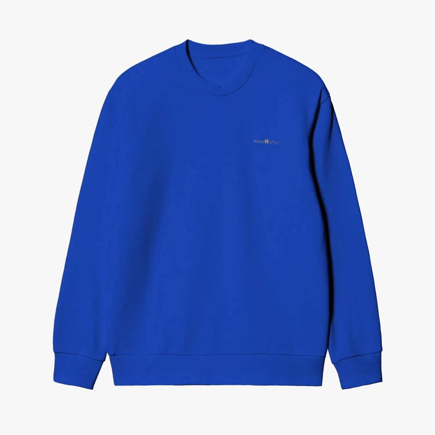 Unisex Garment-Dyed Navy Blue Sweatshirt