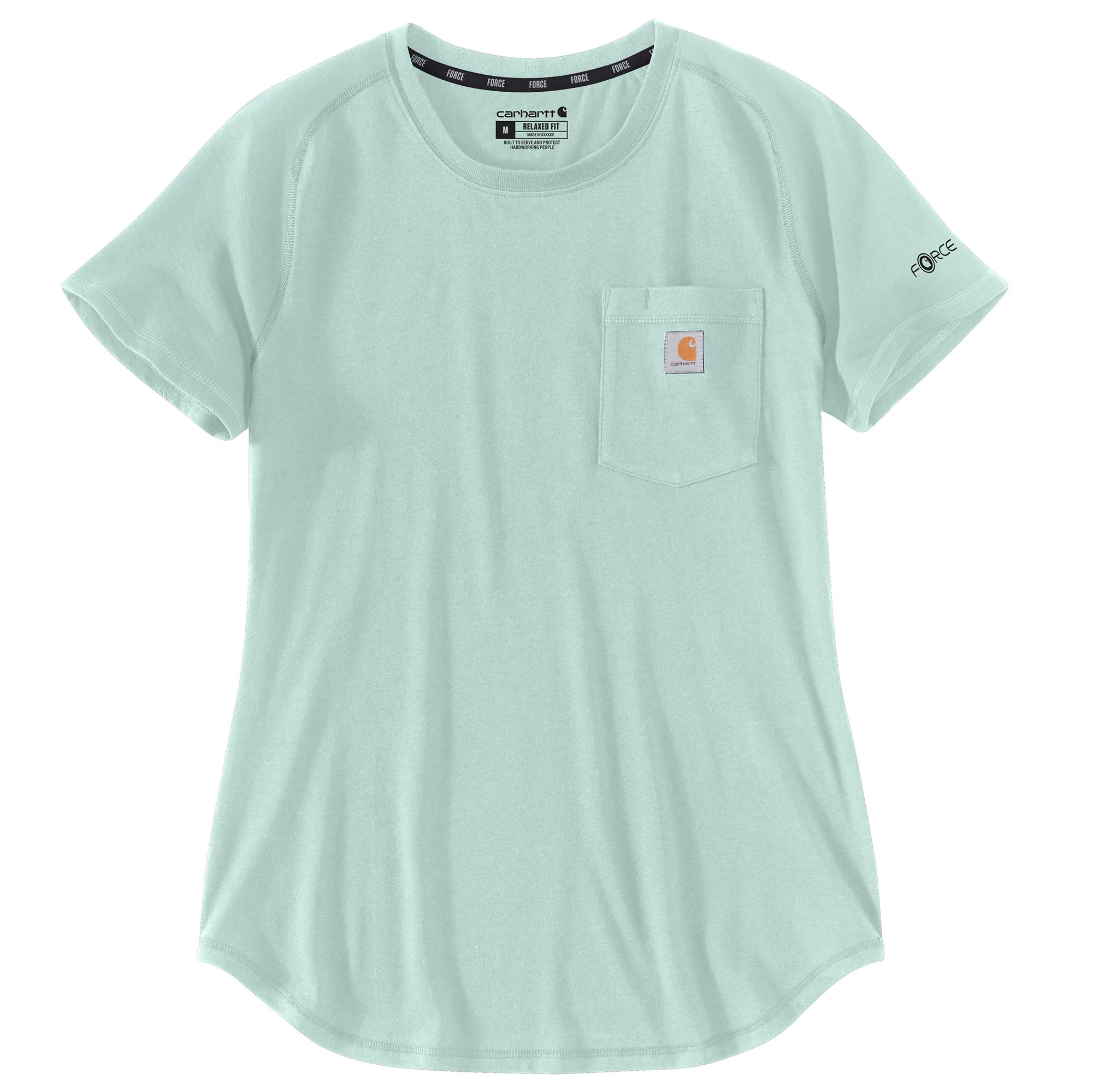 Women's Relaxed Fit Midweight Pocket T-Shirt