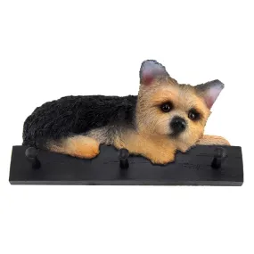 Yorkie Puppy Dog Leash and Kitchen Holder